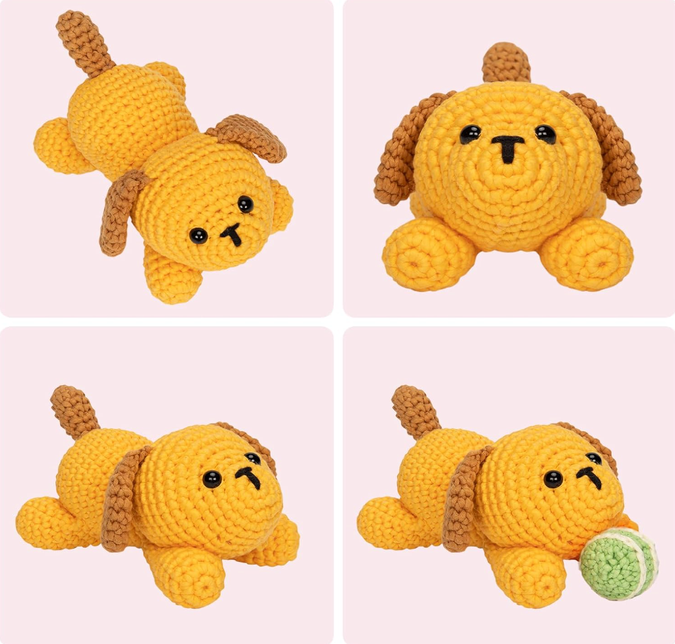 Crochet Kit for Beginners (Dog)