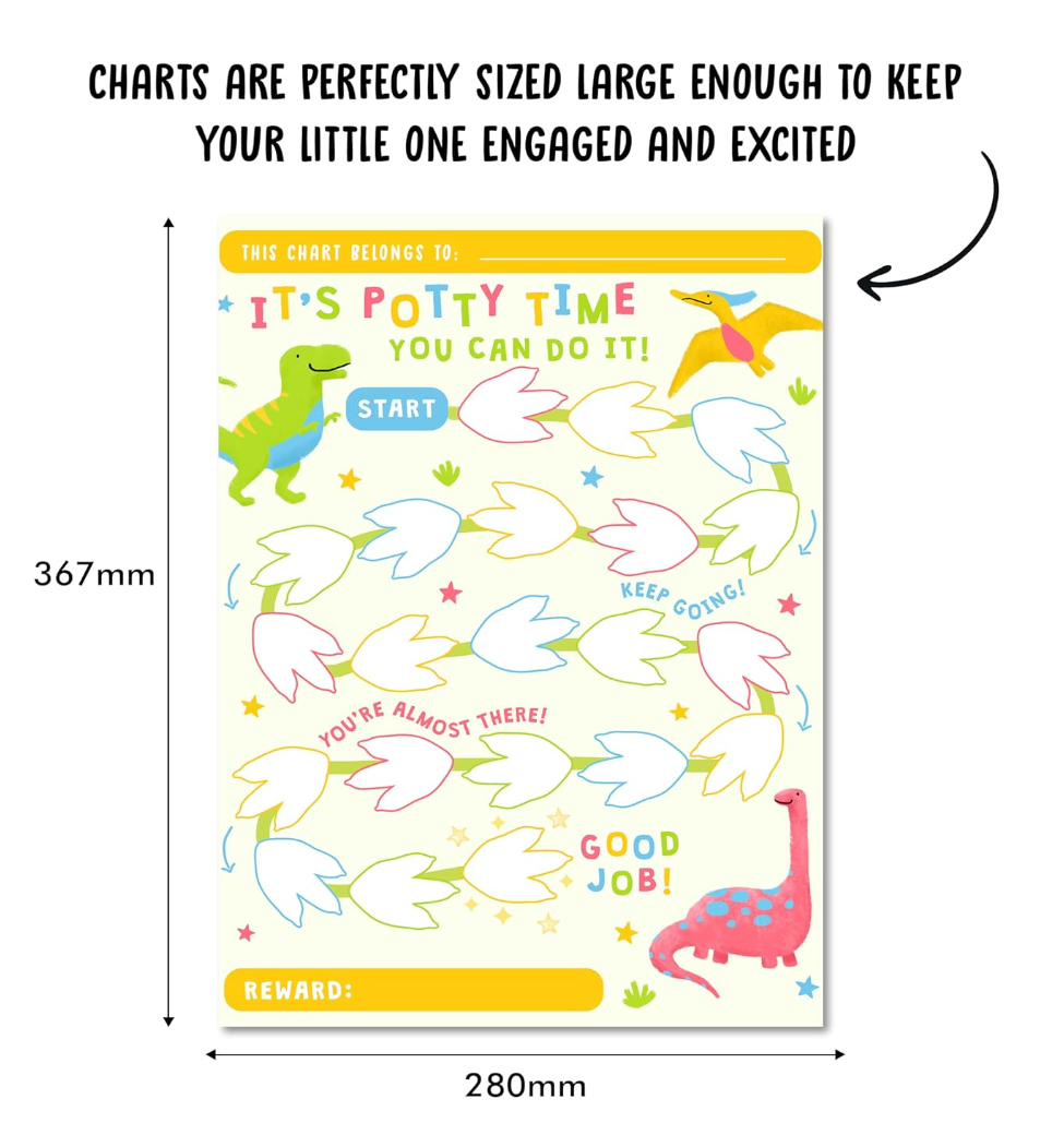 Potty Training Sticker Chart for Kids